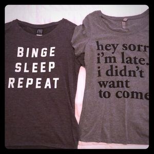 🌟Set of TWO🌟 Graphic Tees